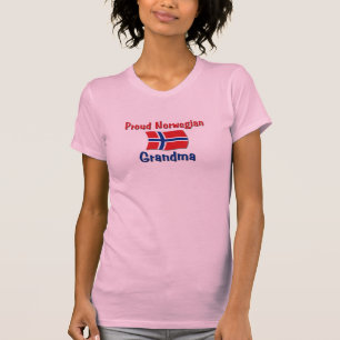 T-shirt Grand-maman norvégienne fière