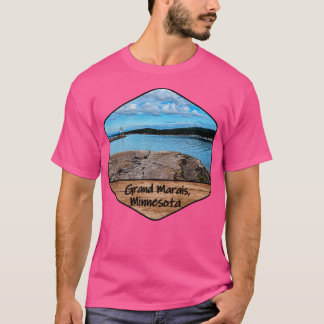 T-shirt Grand Marais Minnesota Artiste Point 1