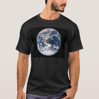 T-shirt Grand marbre bleu