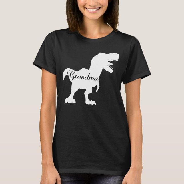 T-shirt grand-masaurus grand-mère dinosaure (Devant)