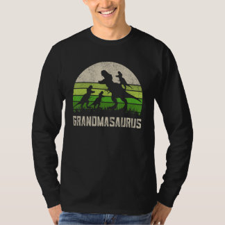 T-shirt Grand-masaurus T Rex Chemises de Fête des Mères, D