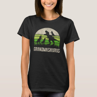 T-shirt Grand-masaurus T Rex Chemises de Fête des Mères, D