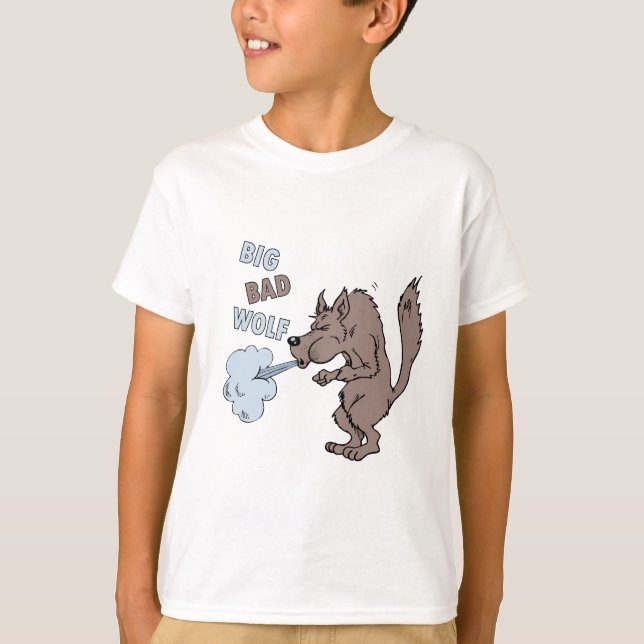 T-shirt Grand mauvais loup (Devant)