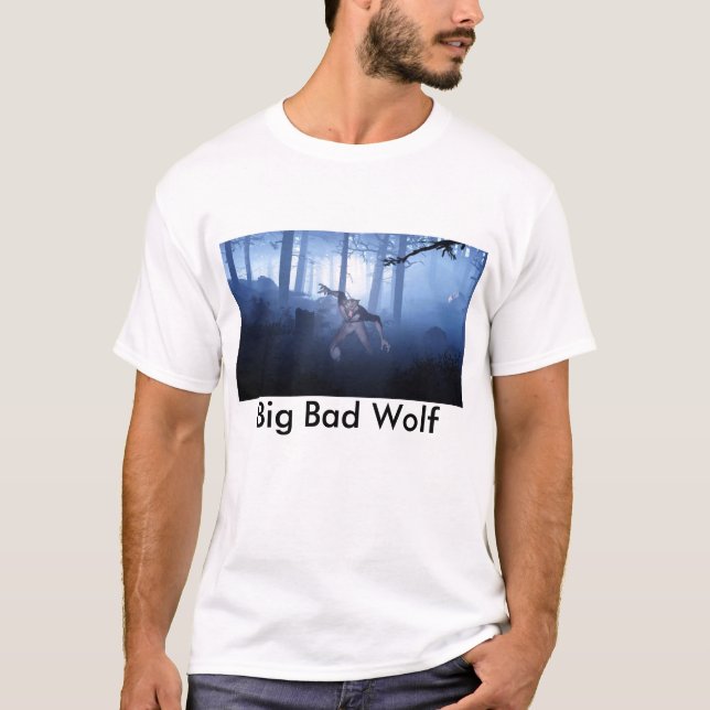 T-shirt Grand mauvais loup (Devant)
