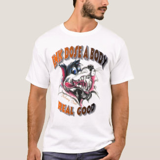 T-shirt grand mauvais loup