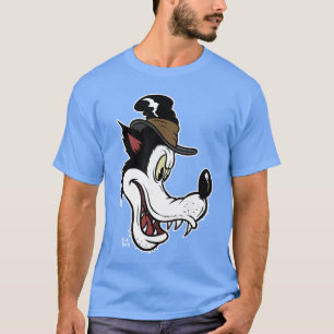 T-shirt Grand Méchant Loup Animation de dessin animé vinta