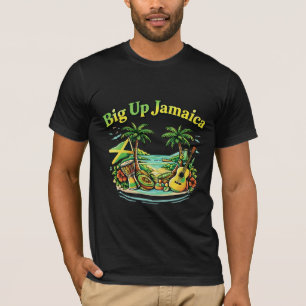 T-shirt grand merci jamaïque