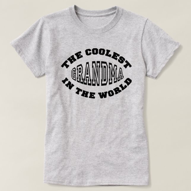 T-shirt Grand-mère (Design devant)