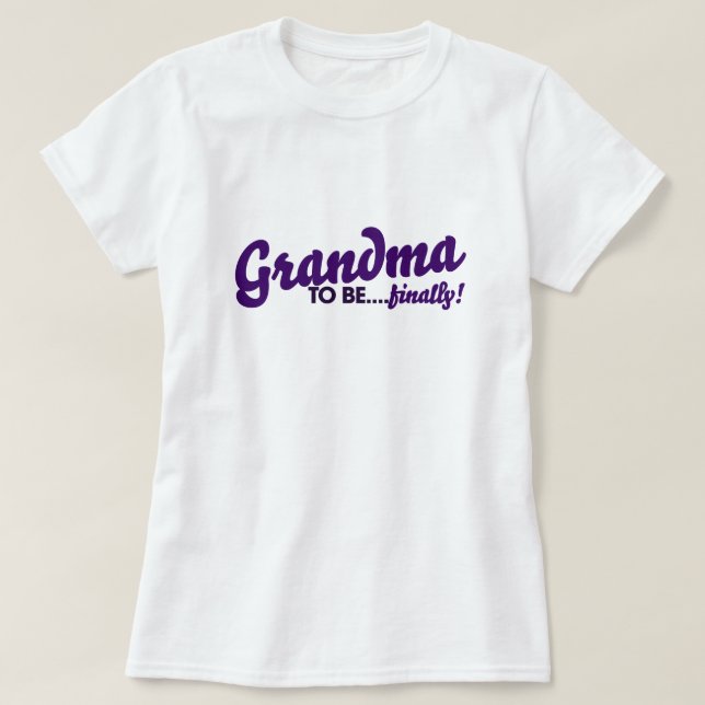 T-shirt Grand-mère (Design devant)