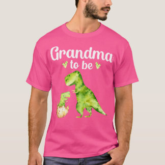 T-shirt Grand-mère à être T-Rex Dinosaur Baby shower