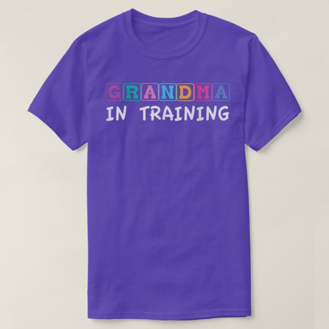 T-shirt Grand-mère à l'entraînement  (Design devant)