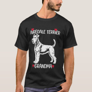 T-shirt Grand-mère Airedale Terrier