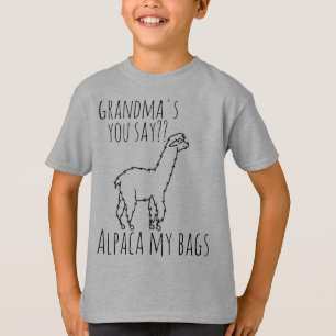 T-shirt grand-mère Alpaca mes sacs