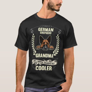 T-shirt Grand-mère Berger Allemand Comme une grand-mère no