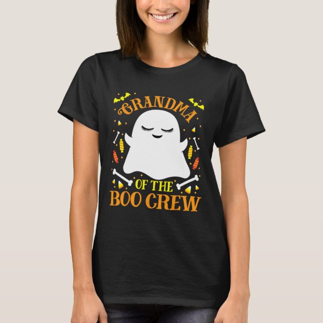T-shirt Grand-mère Boo Crew Ghost Matching Family Set Hall (Devant)