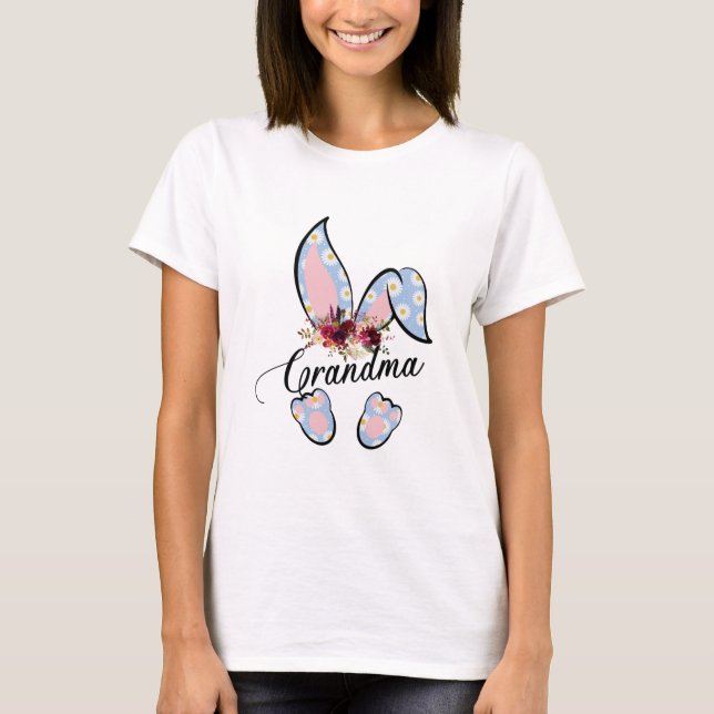 T-shirt Grand-mère Bunny (Devant)