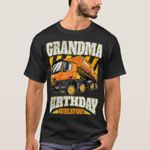 T-shirt Grand-mère - Camion de pompage équipage d'annivers