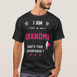 T-shirt grand-mère chagrine votre superpuissance andalouse