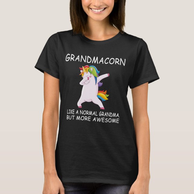 T-shirt grand-mère comme une grand-mère normale mais plus  (Devant)