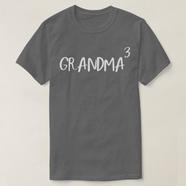 T-shirt Grand-mère de 3 grand-mère (Design devant)