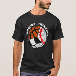 T-shirt Grand-Mère De Ballers Baseball Soccer Basketball G