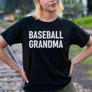T-shirt Grand-mère de baseball