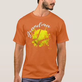 T-shirt Grand-mère de baseball coloré