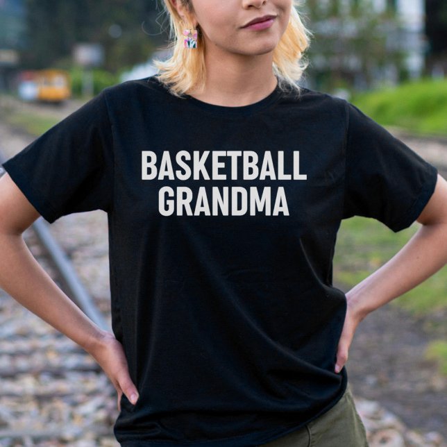 T-shirt Grand-mère de basket-ball (Créateur téléchargé)