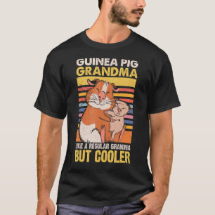 T-shirt Grand-Mère De Cochon Comme Une Grand-Mère Régulièr