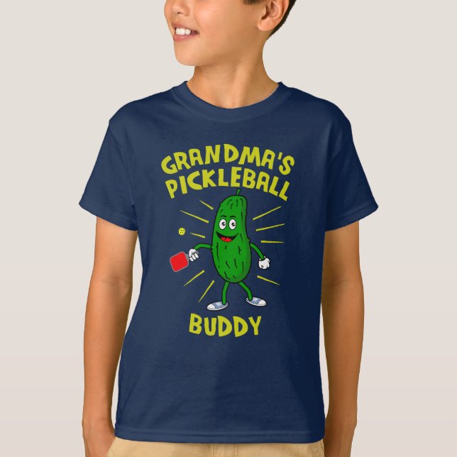 T-shirt Grand-mère de football - Kawaii Pickleball Dil (Devant)