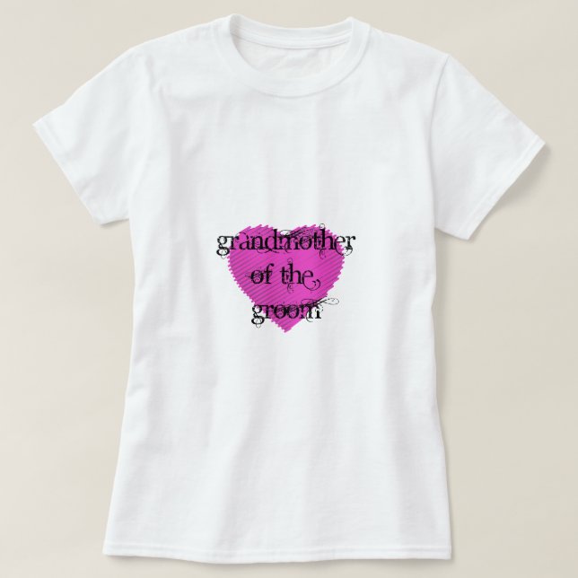T-shirt Grand-mère de la chambre (Design devant)