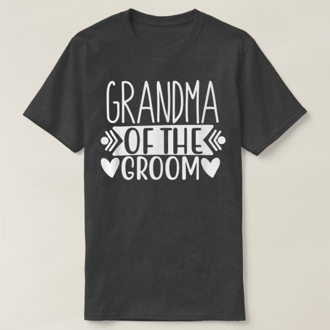 T-shirt Grand-mère de la chambre (Design devant)