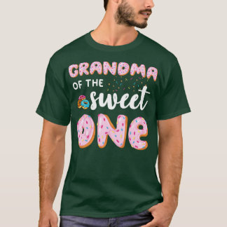 T-shirt Grand-Mère De La Douce Un Donut Anniversaire