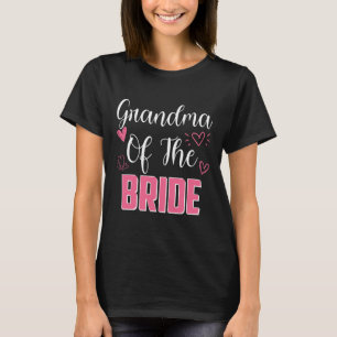 T-shirt Grand-Mère De La Femme De Mariage De Famille Marié