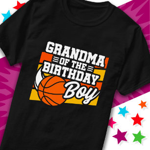 T-shirt Grand-mère de la fête de basket-ball pour enfants
