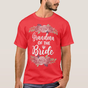 T-shirt Grand-mère de la mariée Baby Shower Mariage 