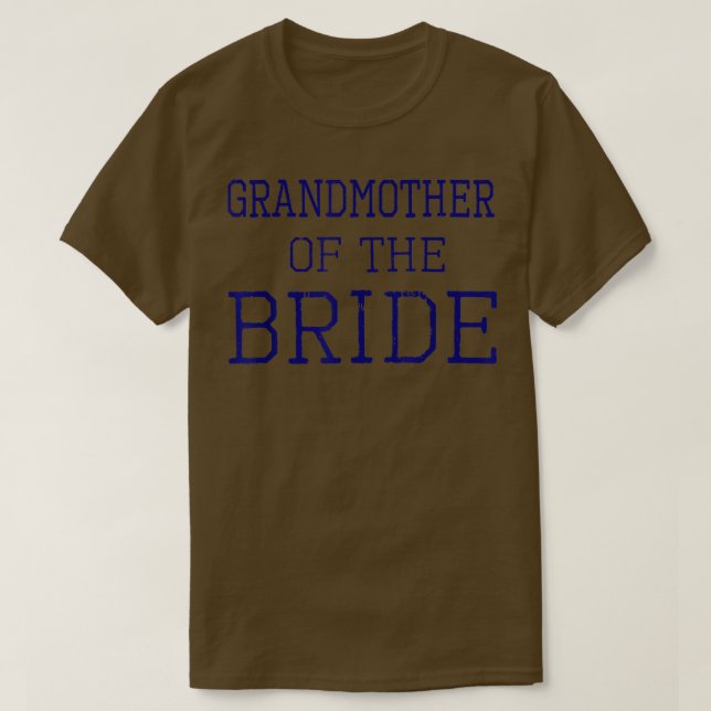 T-shirt Grand-mère de la mariée - Coordination Mariage Pa (Design devant)
