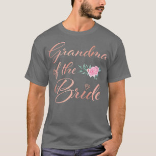 T-shirt Grand-mère de la mariée Grand-mère de la mariée