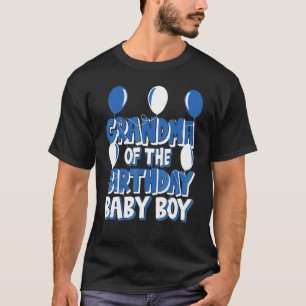 T-shirt Grand-Mère De L'Anniversaire Baby Boy Toddler Part