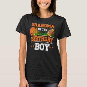 T-shirt Grand-Mère De L'Anniversaire Football Football Foo