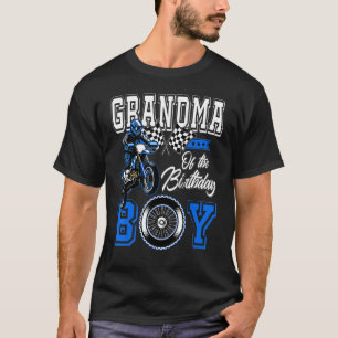 T-shirt Grand-mère de l'Anniversaire Garçon Dirt Vélo Métc