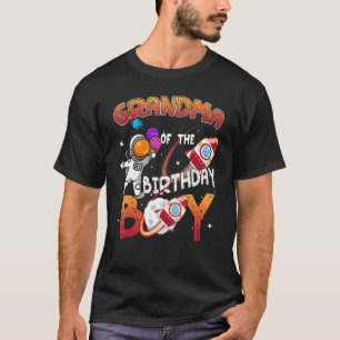 T-shirt Grand-Mère De L'Anniversaire Garçon Joyeux Anniver