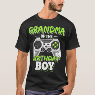 T-shirt Grand-mère de l'Anniversaire Jeu Vidéo de jumela