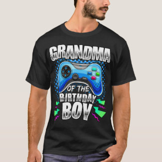 T-shirt Grand-mère de l'Anniversaire Jeu Vidéo de jumelage