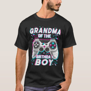 T-shirt Grand-mère de l'Anniversaire Jeu Vidéo de jumelage
