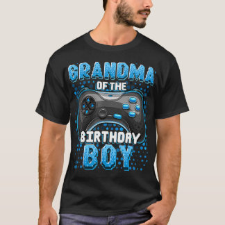 T-shirt Grand-mère de l'Anniversaire Jeu Vidéo de jumelage