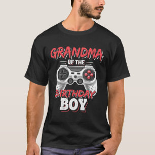 T-shirt Grand-Mère De L'Anniversaire Joueur Vidéo Correspo