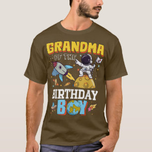 T-shirt Grand-Mère De L'Astronaut Anniversaire Thème Espac
