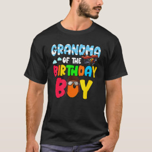 T-shirt Grand-Mère De L'Avion D'Anniversaire