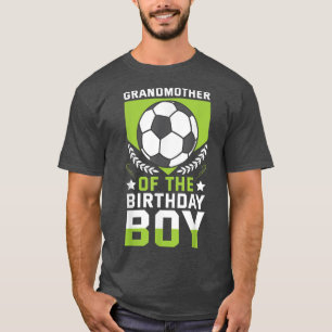 T-shirt Grand-mère de l'équipe du Joueur de Football d'ann